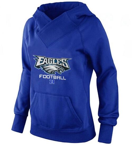 Women's Philadelphia Eagles Big & Tall Critical Victory Pullover Hoodie Blue cheap jerseys for sale - CheapJerseys.Shop
