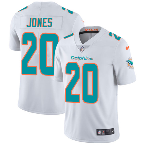 Miami Dolphins #20 Reshad Jones White Men's Stitched Vapor Untouchable Limited Jersey Men's cheap jerseys for sale - CheapJerseys.Shop