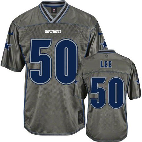 Dallas Cowboys #50 Sean Lee Grey Men's Stitched Elite Vapor Jersey Men's cheap jerseys for sale - CheapJerseys.Shop