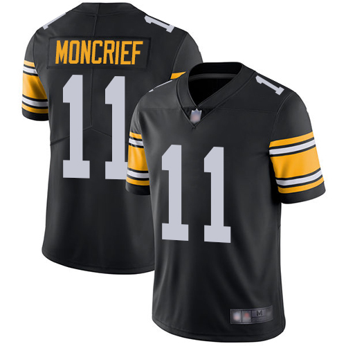 Pittsburgh Steelers #11 Donte Moncrief Black Alternate Men's Stitched Vapor Untouchable Limited Jersey Men's cheap jerseys for sale - CheapJerseys.Shop