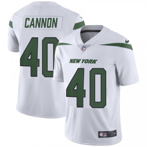 New York Jets #40 Trenton Cannon White Youth Stitched Vapor Untouchable Limited Jersey Youth cheap jerseys for sale - CheapJerseys.Shop