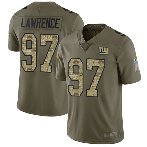 Giants #97 Dexter Lawrence Olive/Camo Youth Stitched Limited 2017 Salute To Service Jersey cheap jerseys for sale - CheapJerseys.Shop