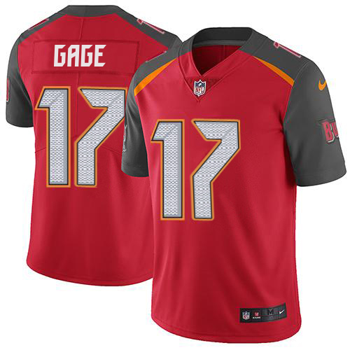 Buccaneers #17 Russell Gage Red Team Color Men's Stitched Vapor Untouchable Limited Jersey cheap jerseys for sale - CheapJerseys.Shop