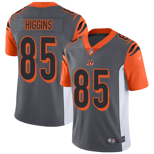 Bengals #85 Tee Higgins Silver Men's Stitched Limited Inverted Legend Jersey cheap jerseys for sale - CheapJerseys.Shop