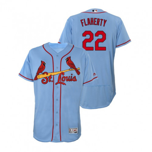 St.Louis Cardinals #22 Jack Flaherty Light Blue Flexbase Authentic Collection Stitched Jersey Men's cheap jerseys for sale - CheapJerseys.Shop