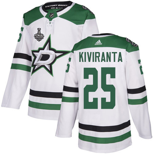 Dallas Stars #25 Joel Kiviranta White Road Authentic Youth 2020 Stanley Cup Final Stitched Jersey Youth cheap jerseys for sale - CheapJerseys.Shop