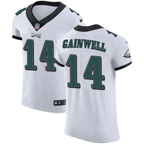 Eagles #14 Kenneth Gainwell White Men's Stitched New Elite Jersey cheap jerseys for sale - CheapJerseys.Shop