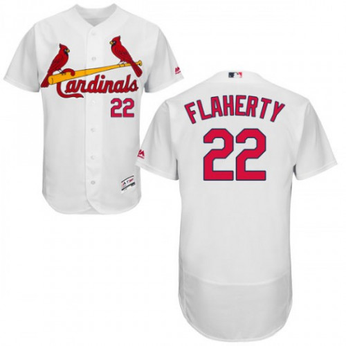 St.Louis Cardinals #22 Jack Flaherty White Flexbase Authentic Collection Stitched Jersey Men's cheap jerseys for sale - CheapJerseys.Shop