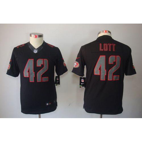 San Francisco 49ers #42 Ronnie Lott Black Impact Youth Stitched Limited Jersey Youth cheap jerseys for sale - CheapJerseys.Shop