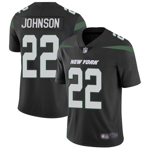 New York Jets #22 Trumaine Johnson Black Alternate Men's Stitched Vapor Untouchable Limited Jersey Men's cheap jerseys for sale - CheapJerseys.Shop