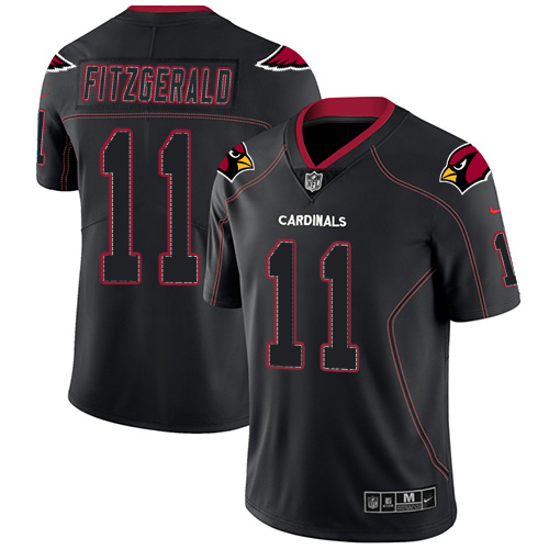 Cardinals #11 Larry Fitzgerald Lights Out Black Men's Stitched Limited Rush Jersey cheap jerseys for sale - CheapJerseys.Shop