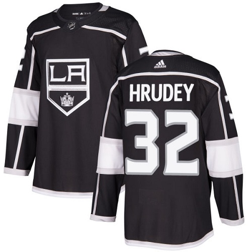 Los Angeles Kings #32 Kelly Hrudey Black Home Authentic Stitched Jersey Men's cheap jerseys for sale - CheapJerseys.Shop