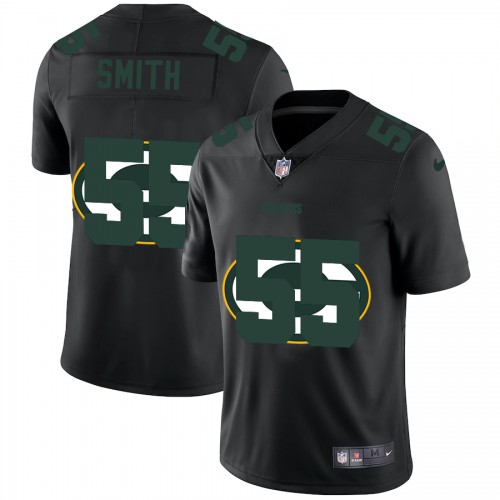 Green Bay Green Bay Packers #55 Za'Darius Smith Men's Team Logo Dual Overlap Limited Jersey Black Men's cheap jerseys for sale - CheapJerseys.Shop