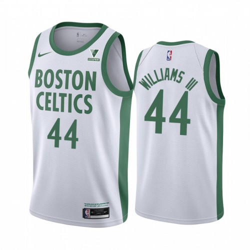Boston Celtics #44 Robert Williams III White Youth Swingman 2020-21 City Edition Jersey Youth cheap jerseys for sale - CheapJerseys.Shop