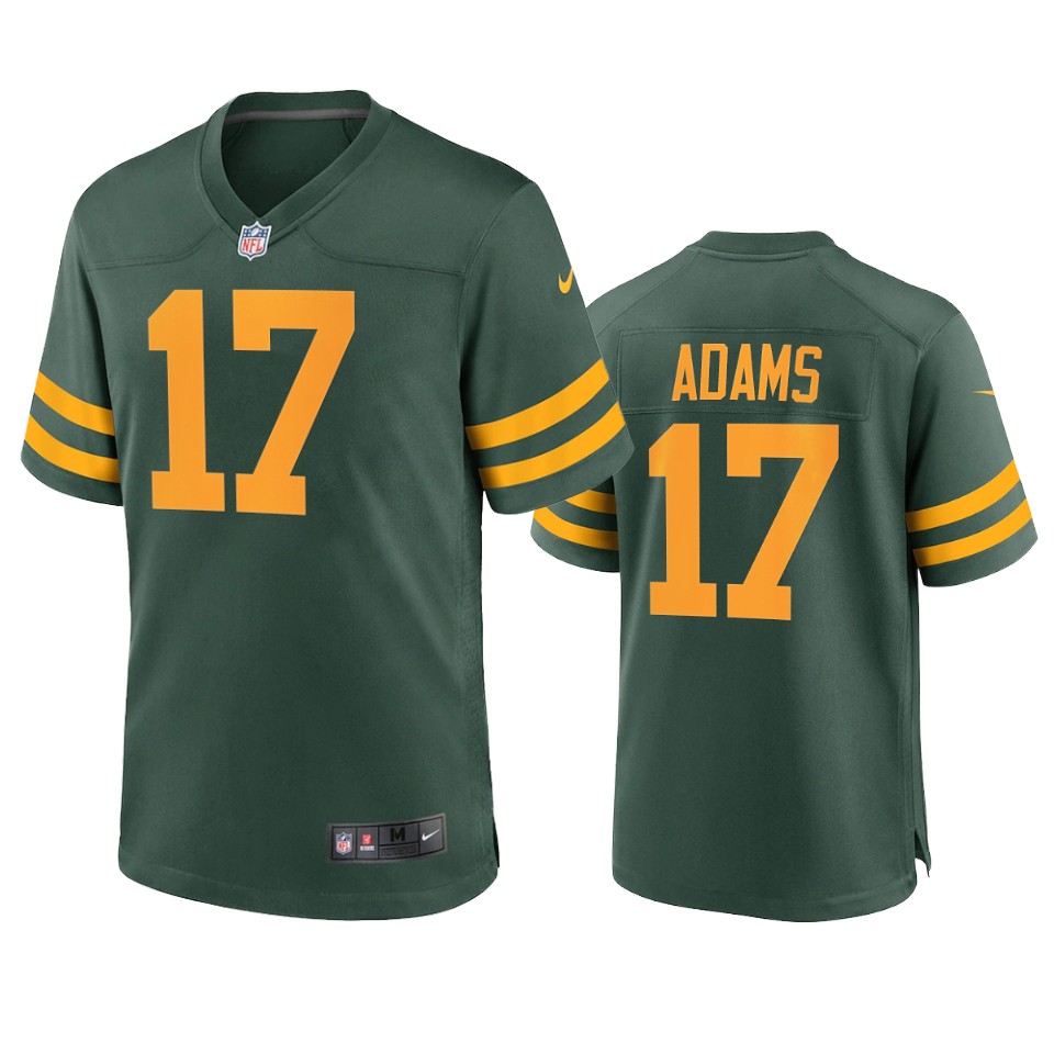 Green Bay Packers #17 Davante Adams Men's Alternate Game Player Jersey - Green cheap jerseys for sale - CheapJerseys.Shop