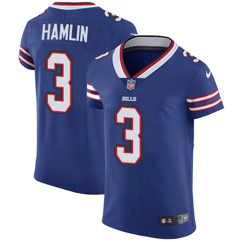 Bills #3 Damar Hamlin Royal Blue Team Color Men's Stitched Vapor Untouchable Elite Jersey cheap jerseys for sale - CheapJerseys.Shop