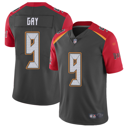 Tampa Bay Buccaneers #9 Matt Gay Gray Men's Stitched Limited Inverted Legend Jersey Men's cheap jerseys for sale - CheapJerseys.Shop