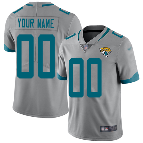 Jacksonville Jaguars Customized Silver Men's Stitched Limited Inverted Legend Jersey cheap jerseys for sale - CheapJerseys.Shop