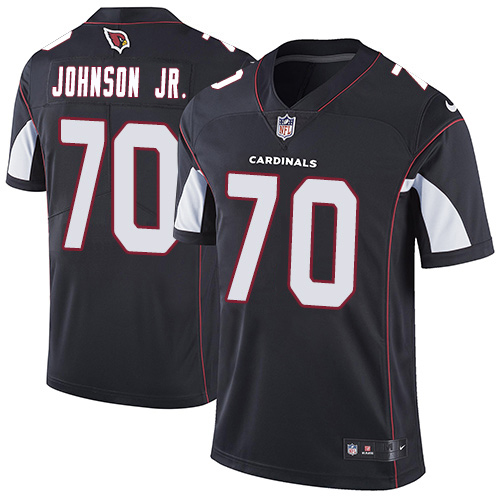 Cardinals #70 Paris Johnson Jr. Black Alternate Men's Stitched Vapor Untouchable Limited Jersey cheap jerseys for sale - CheapJerseys.Shop