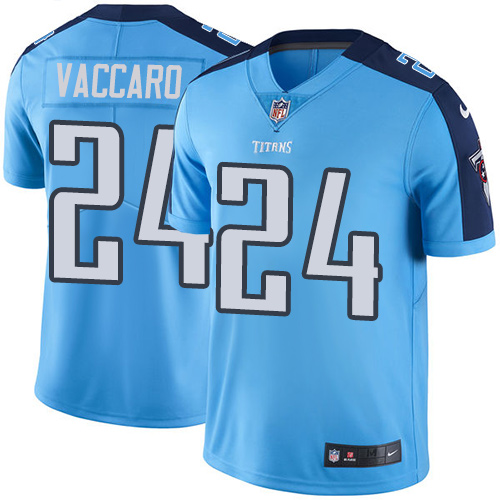 Tennessee Titans #24 Kenny Vaccaro Light Blue Men's Stitched Limited Rush Jersey Men's cheap jerseys for sale - CheapJerseys.Shop
