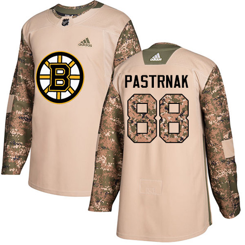 Boston Bruins #88 David Pastrnak Camo Authentic 2017 Veterans Day Stitched Jersey Men's cheap jerseys for sale - CheapJerseys.Shop