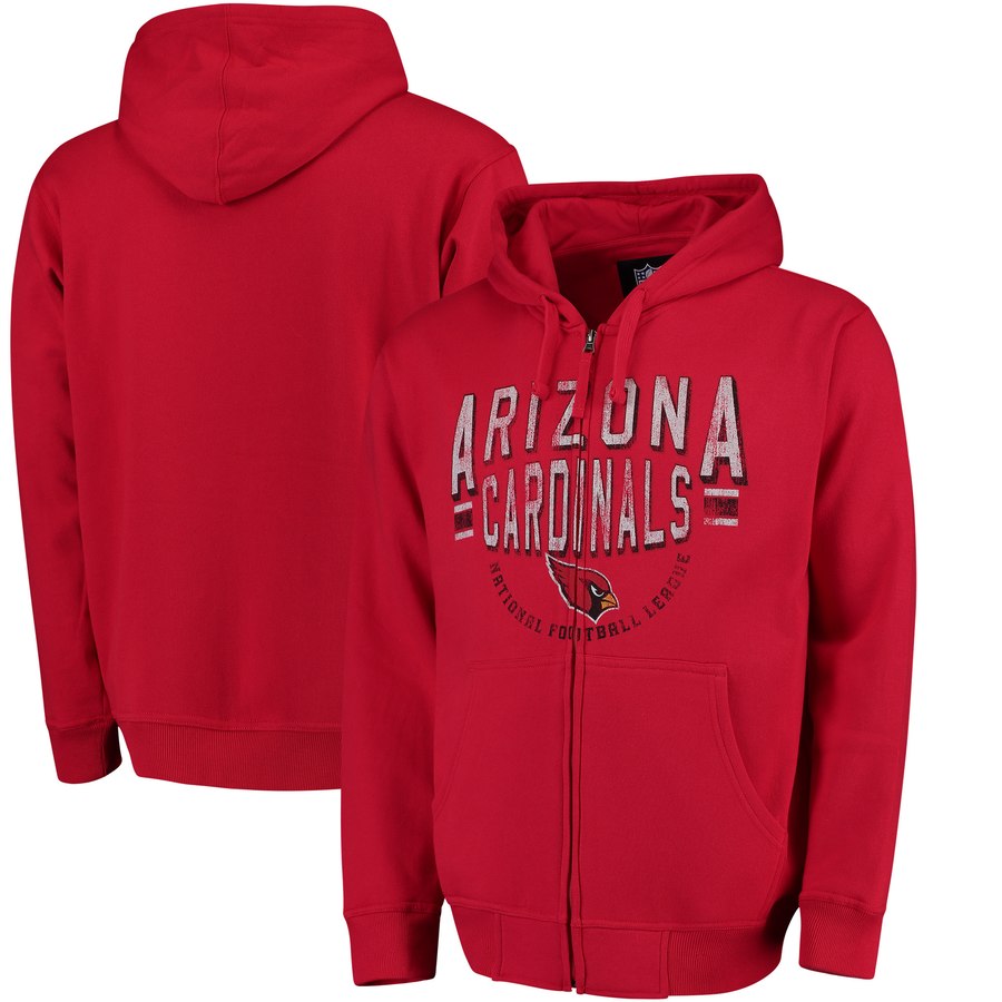 Arizona Cardinals G-III Sports By Carl Banks Post Season Full-Zip Hoodie Cardinal cheap jerseys for sale - CheapJerseys.Shop