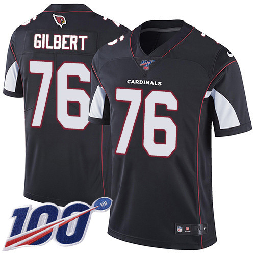 Arizona Cardinals #76 Marcus Gilbert Black Alternate Youth Stitched 100th Season Vapor Untouchable Limited Jersey Youth cheap jerseys for sale - CheapJerseys.Shop