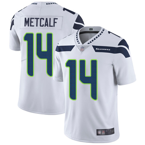 Seahawks #14 D.K. Metcalf White Men's Stitched Vapor Untouchable Limited Jersey cheap jerseys for sale - CheapJerseys.Shop