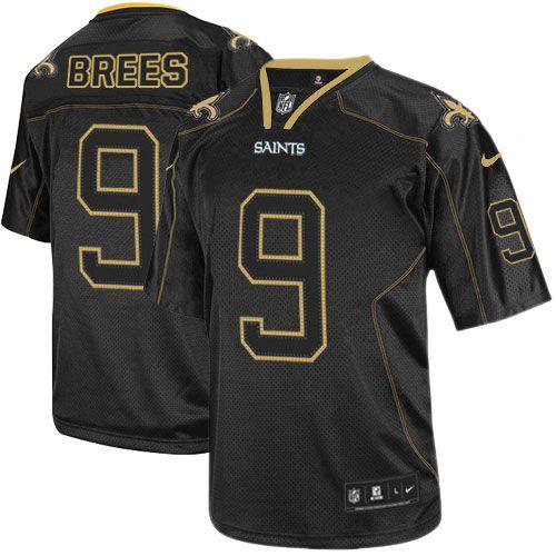 Saints #9 Drew Brees Lights Out Black Youth Stitched Elite Jersey cheap jerseys for sale - CheapJerseys.Shop