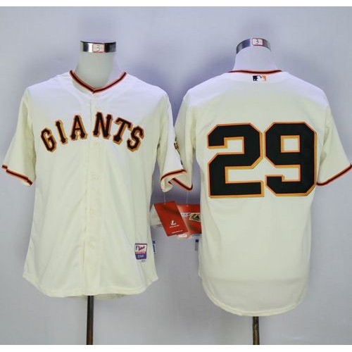 San Francisco Giants #29 Jeff Samardzija Cream Cool Base Stitched Jersey Men's cheap jerseys for sale - CheapJerseys.Shop