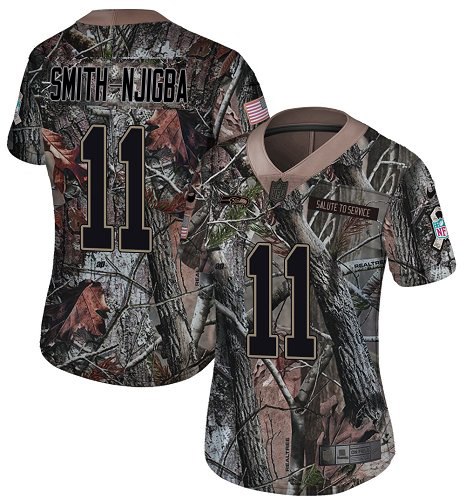 Seahawks #11 Jaxon Smith-Njigba Camo Women's Stitched Limited Rush Realtree Jersey cheap jerseys for sale - CheapJerseys.Shop