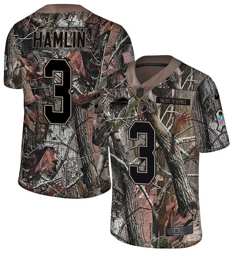 Bills #3 Damar Hamlin Camo Youth Stitched Limited Rush Realtree Jersey cheap jerseys for sale - CheapJerseys.Shop