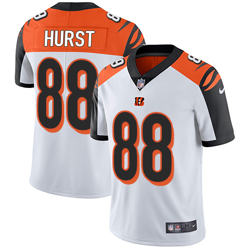 Bengals #88 Hayden Hurst White Men's Stitched Vapor Untouchable Limited Jersey cheap jerseys for sale - CheapJerseys.Shop