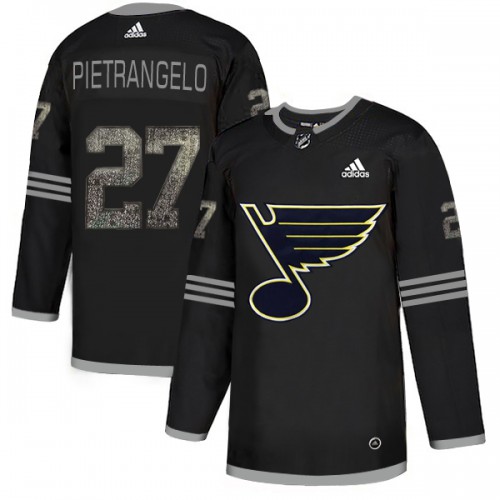 St. Louis Blues #27 Alex Pietrangelo Black Authentic Classic Stitched Jersey Men's cheap jerseys for sale - CheapJerseys.Shop