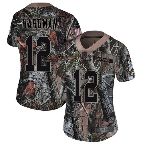 Chiefs #12 Mecole Hardman Camo Women's Stitched Limited Rush Realtree Jersey cheap jerseys for sale - CheapJerseys.Shop