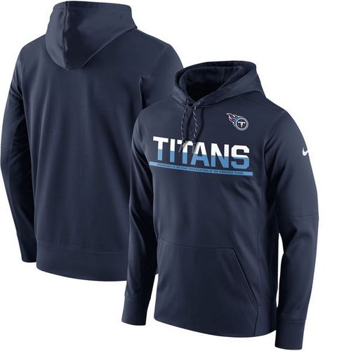 Men's Tennessee Titans Navy Sideline Circuit Pullover Performance Hoodie cheap jerseys for sale - CheapJerseys.Shop