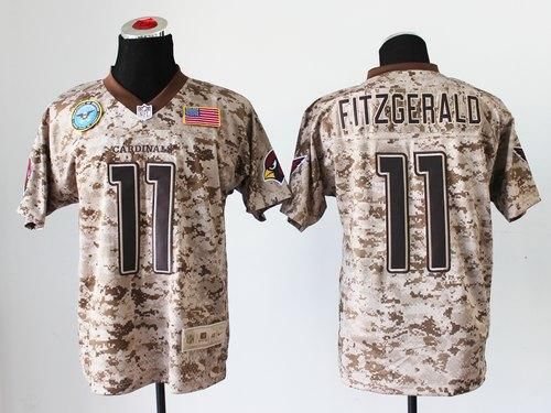 Cardinals #11 Larry Fitzgerald Camo Men's Stitched New Elite USMC Jersey cheap jerseys for sale - CheapJerseys.Shop