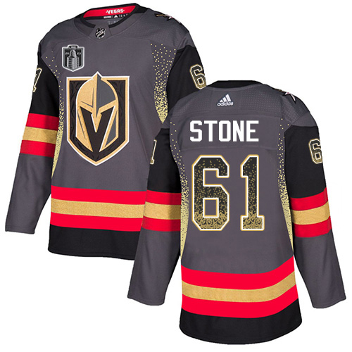 Golden Knights #61 Mark Stone Grey 2023 Stanley Cup Final Patch Home Authentic Drift Fashion Stitched Jersey cheap jerseys for sale - CheapJerseys.Shop