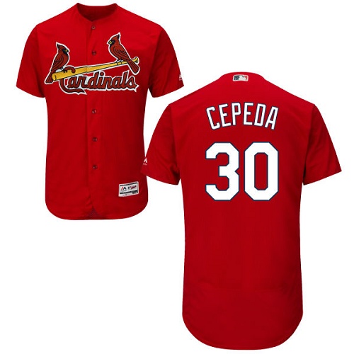 St.Louis Cardinals #30 Orlando Cepeda Red Flexbase Authentic Collection Stitched Jersey Men's cheap jerseys for sale - CheapJerseys.Shop