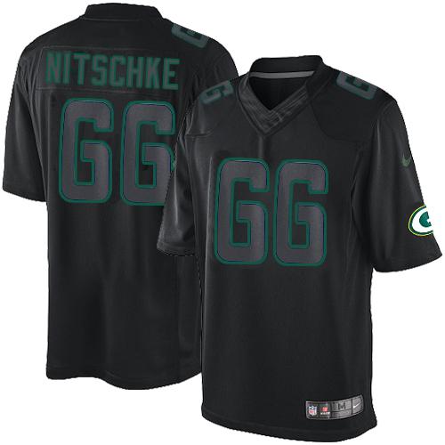 Green Bay Packers #66 Ray Nitschke Black Men's Stitched Impact Limited Jersey Men's cheap jerseys for sale - CheapJerseys.Shop