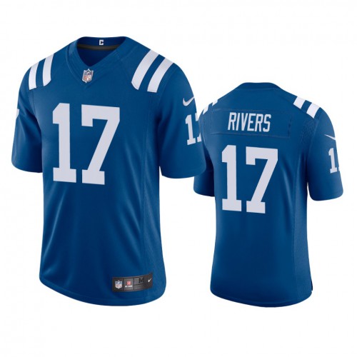 Indianapolis Indianapolis Colts #17 Philip Rivers Men's Royal 2020 Vapor Limited Jersey Men's cheap jerseys for sale - CheapJerseys.Shop