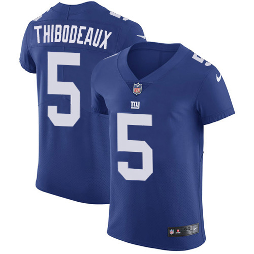 Giants #5 Kayvon Thibodeaux Royal Blue Team Color Men's Stitched Vapor Untouchable Elite Jersey cheap jerseys for sale - CheapJerseys.Shop