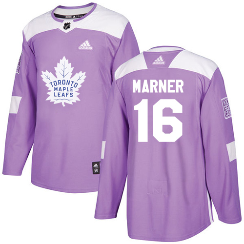Maple Toronto Maple Leafs #16 Mitchell Marner Purple Authentic Fights Cancer Stitched Jersey Men's cheap jerseys for sale - CheapJerseys.Shop