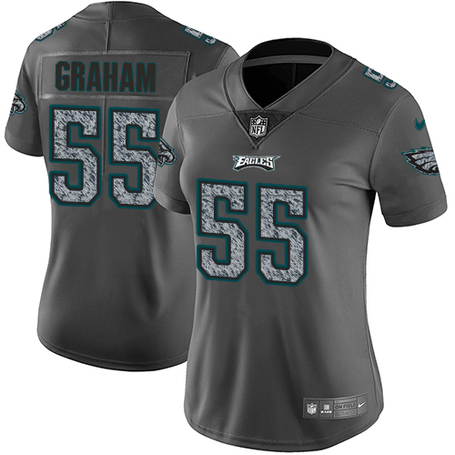Eagles #55 Brandon Graham Gray Static Women's Stitched Vapor Untouchable Limited Jersey cheap jerseys for sale - CheapJerseys.Shop