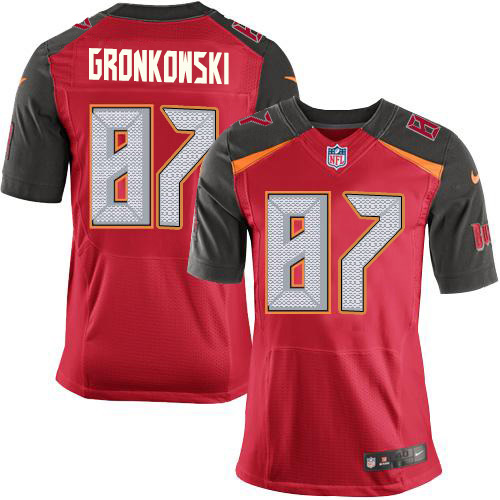 Buccaneers #87 Rob Gronkowski Red Team Color Men's Stitched Vapor Untouchable Elite Jersey cheap jerseys for sale - CheapJerseys.Shop