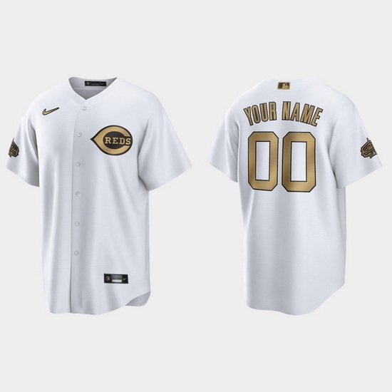 Men Women Youth Custom Cincinnati Reds 2022 All Star Game White Replica Jersey cheap jerseys for sale - CheapJerseys.Shop