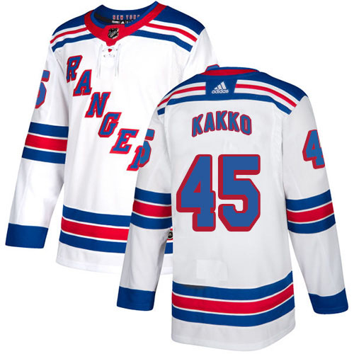 New York Rangers #45 Kappo Kakko White Road Authentic Stitched Youth Jersey Youth cheap jerseys for sale - CheapJerseys.Shop