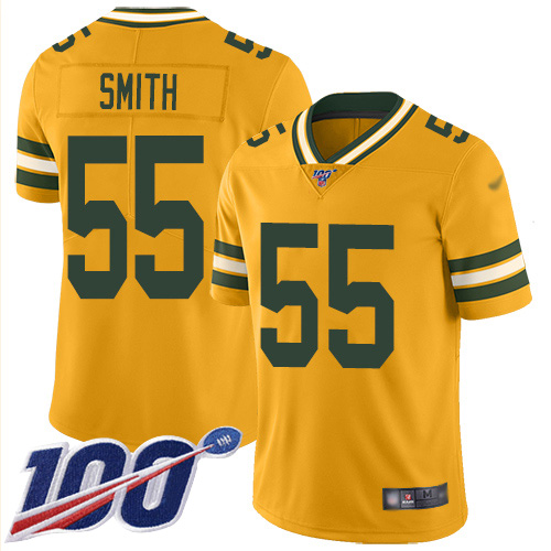 Green Bay Packers #55 Za'Darius Smith Gold Youth Stitched Limited Inverted Legend 100th Season Jersey Youth cheap jerseys for sale - CheapJerseys.Shop
