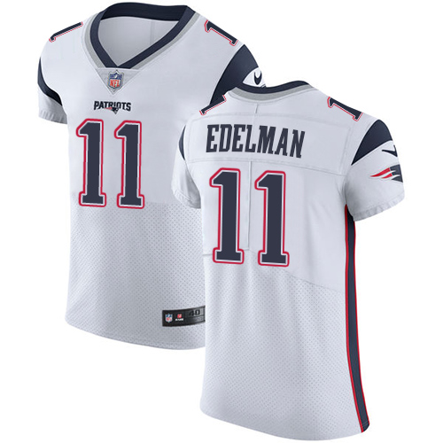 Patriots #11 Julian Edelman White Men's Stitched Vapor Untouchable Elite Jersey cheap jerseys for sale - CheapJerseys.Shop