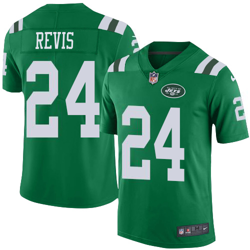 Jets #24 Darrelle Revis Green Youth Stitched Elite Rush Jersey cheap jerseys for sale - CheapJerseys.Shop